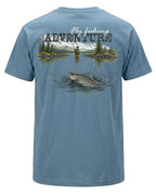 Fly Fishing Adventure Mountain T-shirt