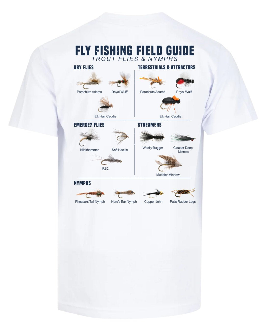 Fly Fishing Field Guide T-shirt