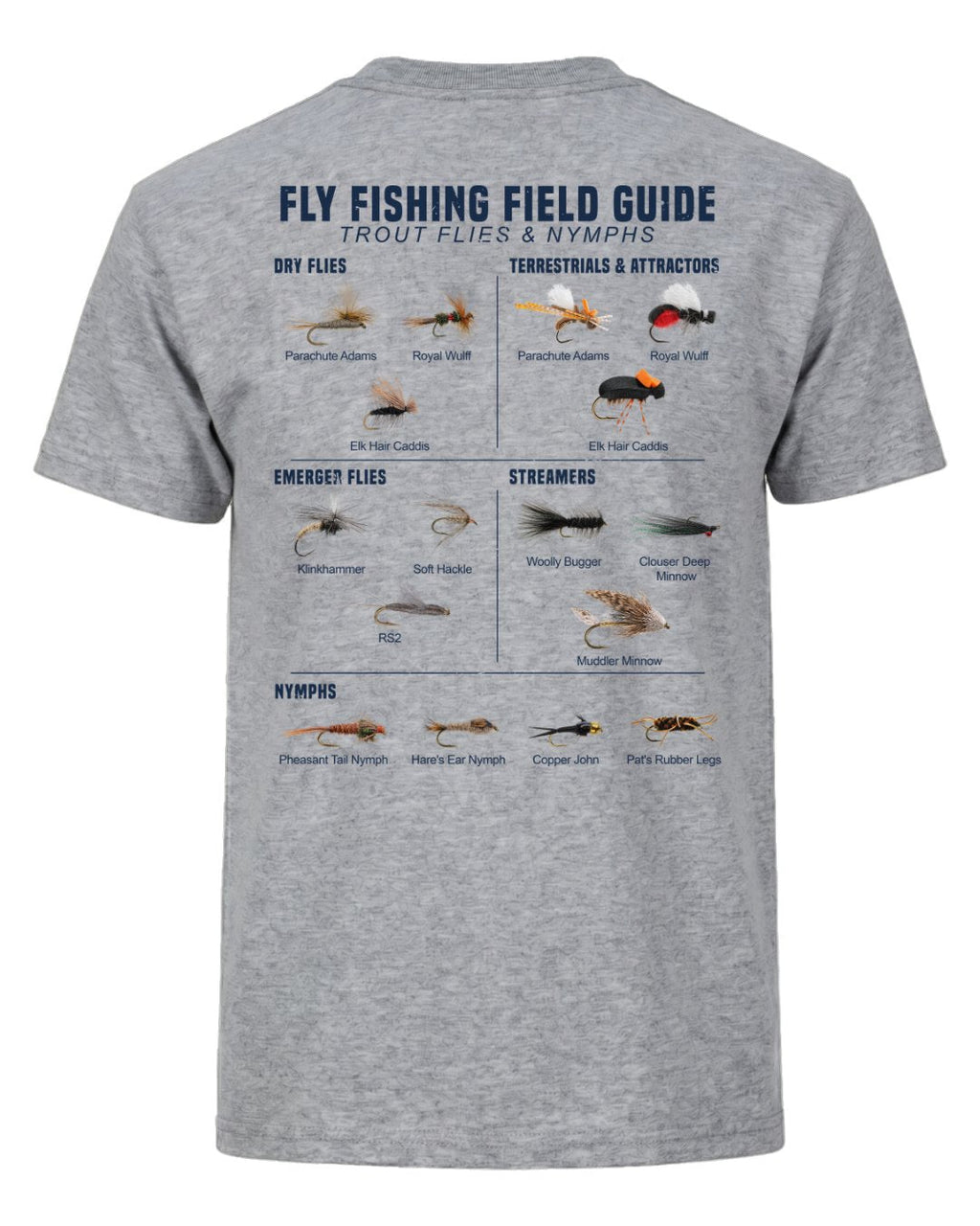Fly Fishing Field Guide T-shirt