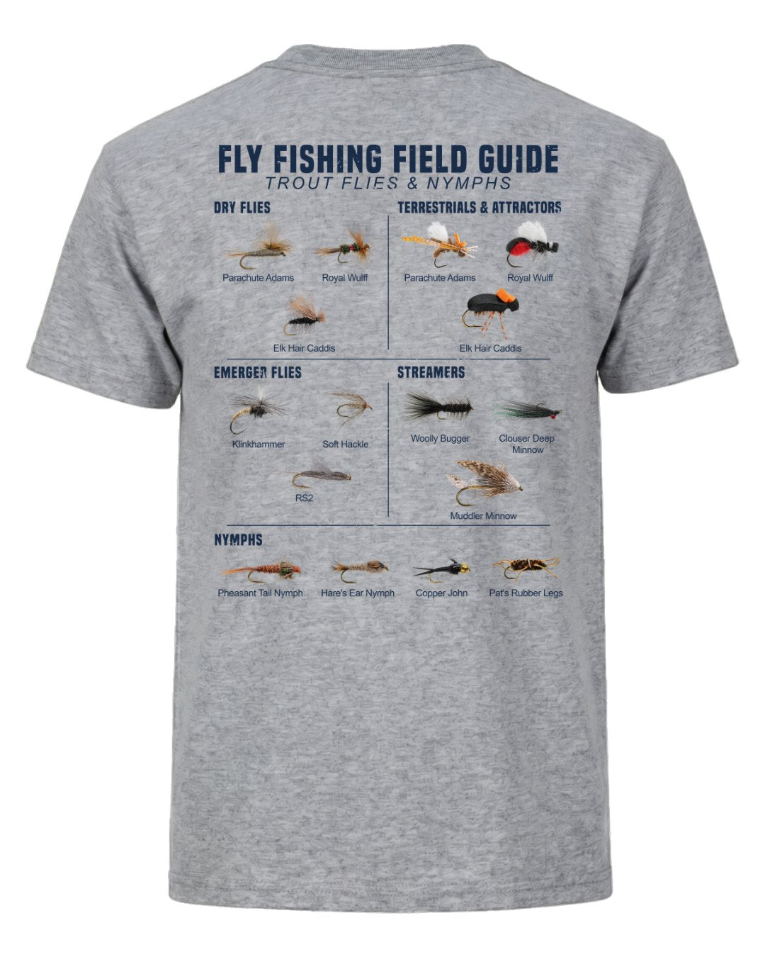 Fly Fishing Field Guide T-shirt