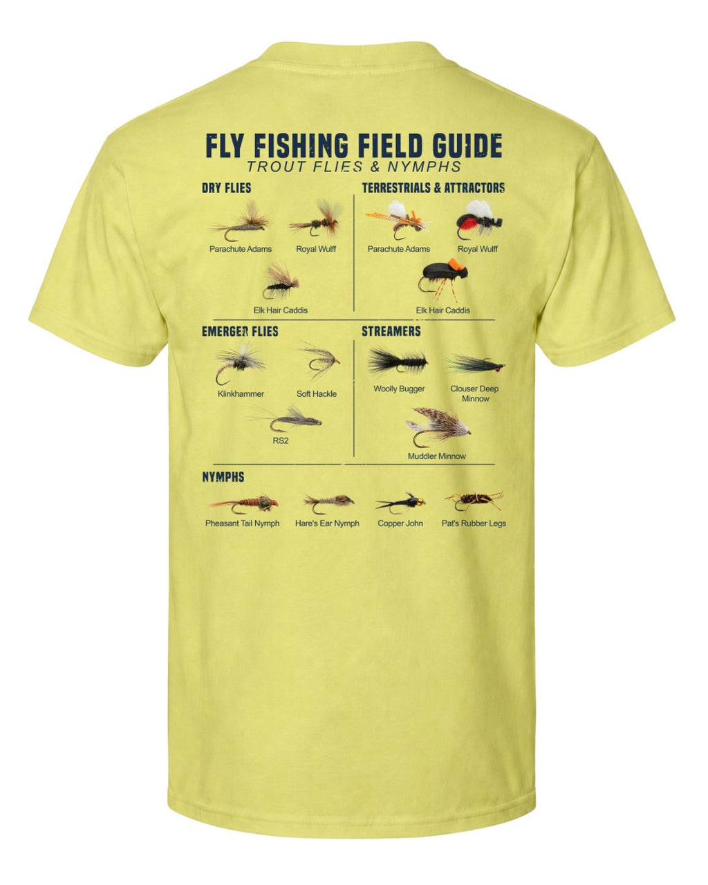 Fly Fishing Field Guide T-shirt