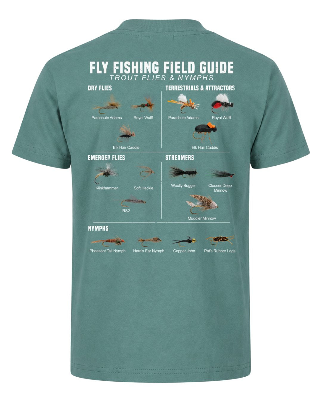 Fly Fishing Field Guide T-shirt