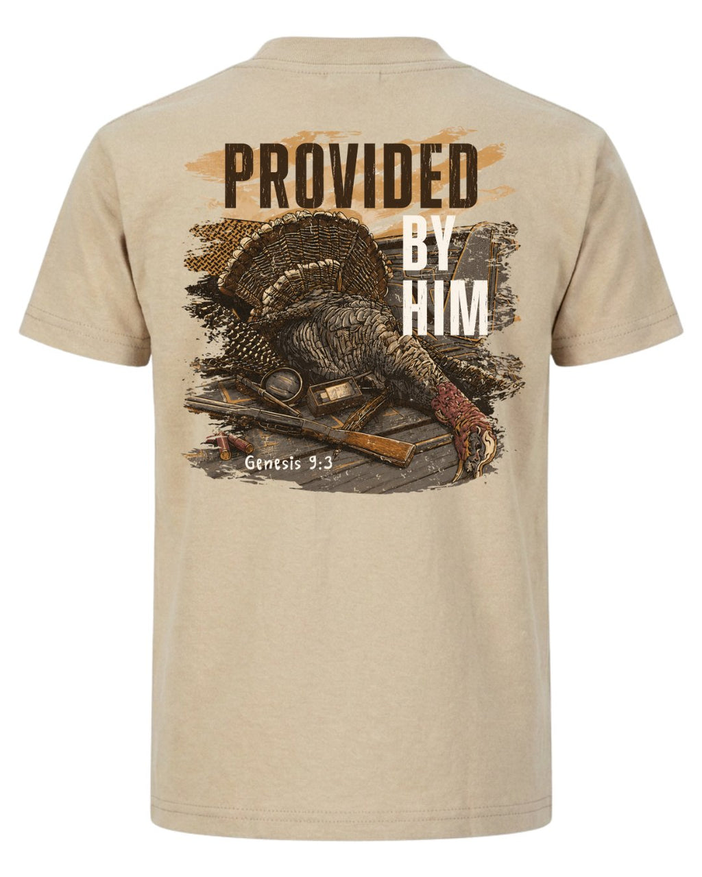 Genesis 9:3 Christian Turkey Hunting T-shirt