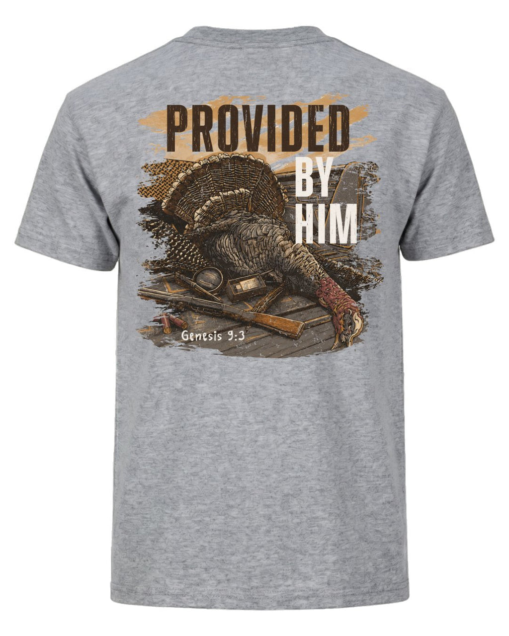 Genesis 9:3 Christian Turkey Hunting T-shirt