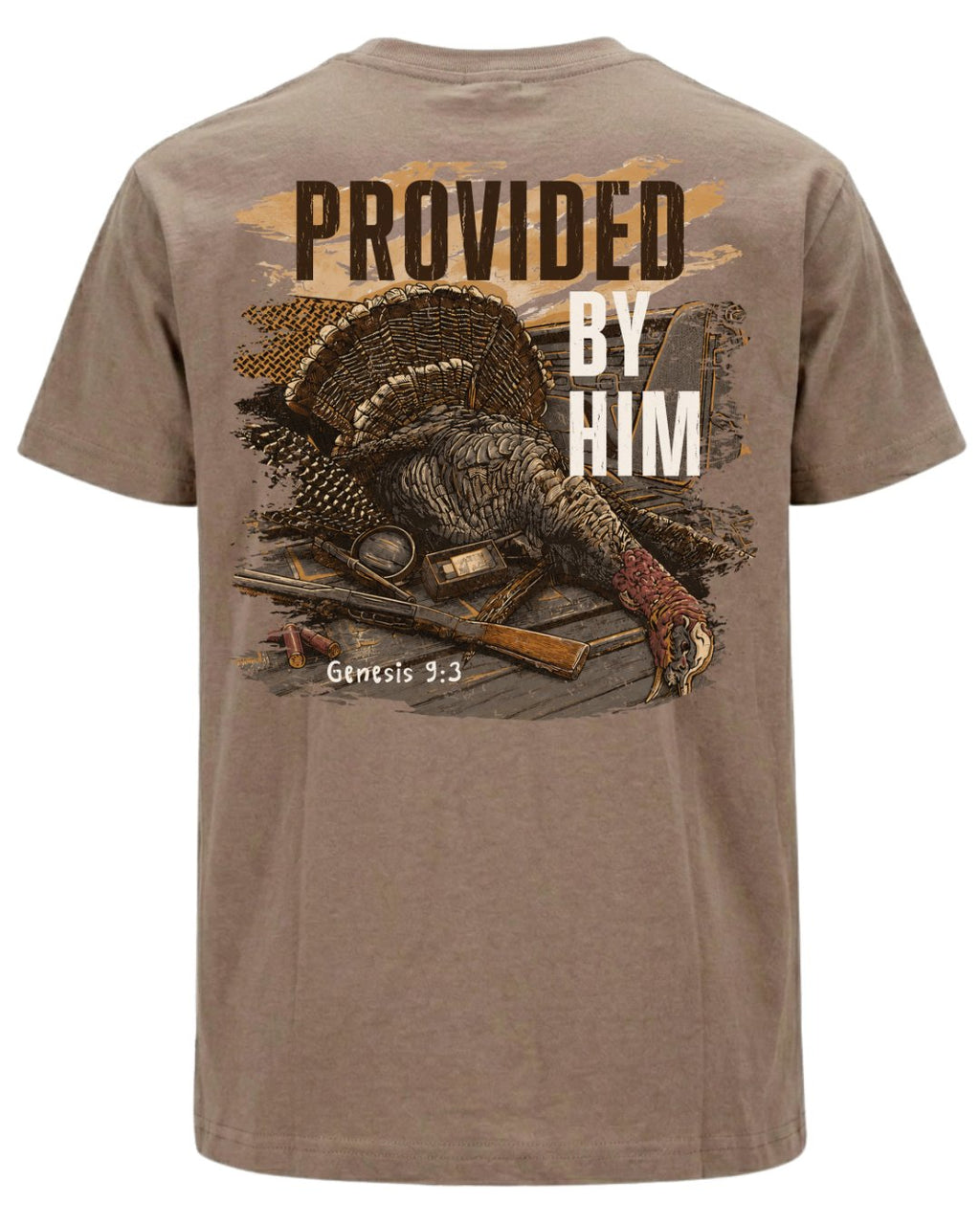 Genesis 9:3 Christian Turkey Hunting T-shirt