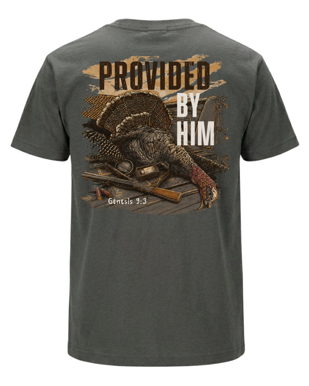 Genesis 9:3 Christian Turkey Hunting T-shirt