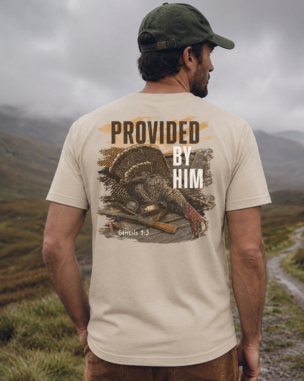 Genesis 9:3 Christian Turkey Hunting T-shirt