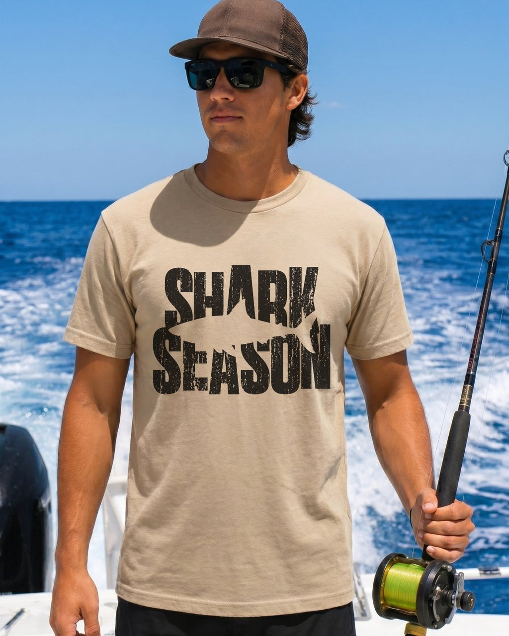 Great White Shark Season T-shirt