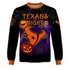 HOU X NFL Halloween Night 3D Shirt