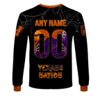 HOU X NFL Halloween Night 3D Shirt