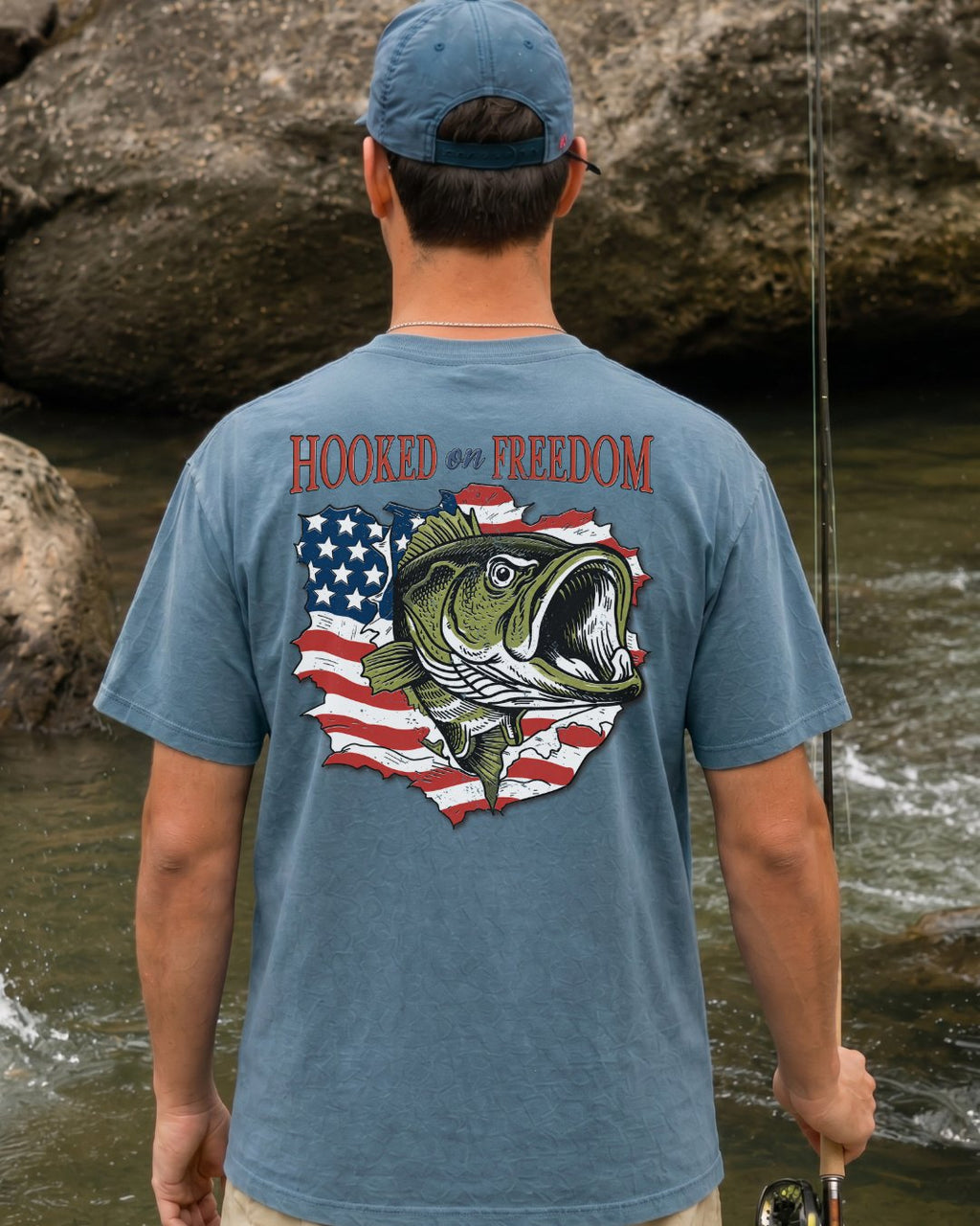 Hooked On Freedom T-shirt