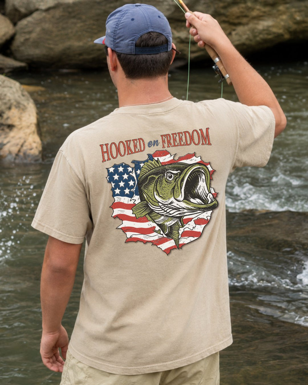 Hooked On Freedom T-shirt