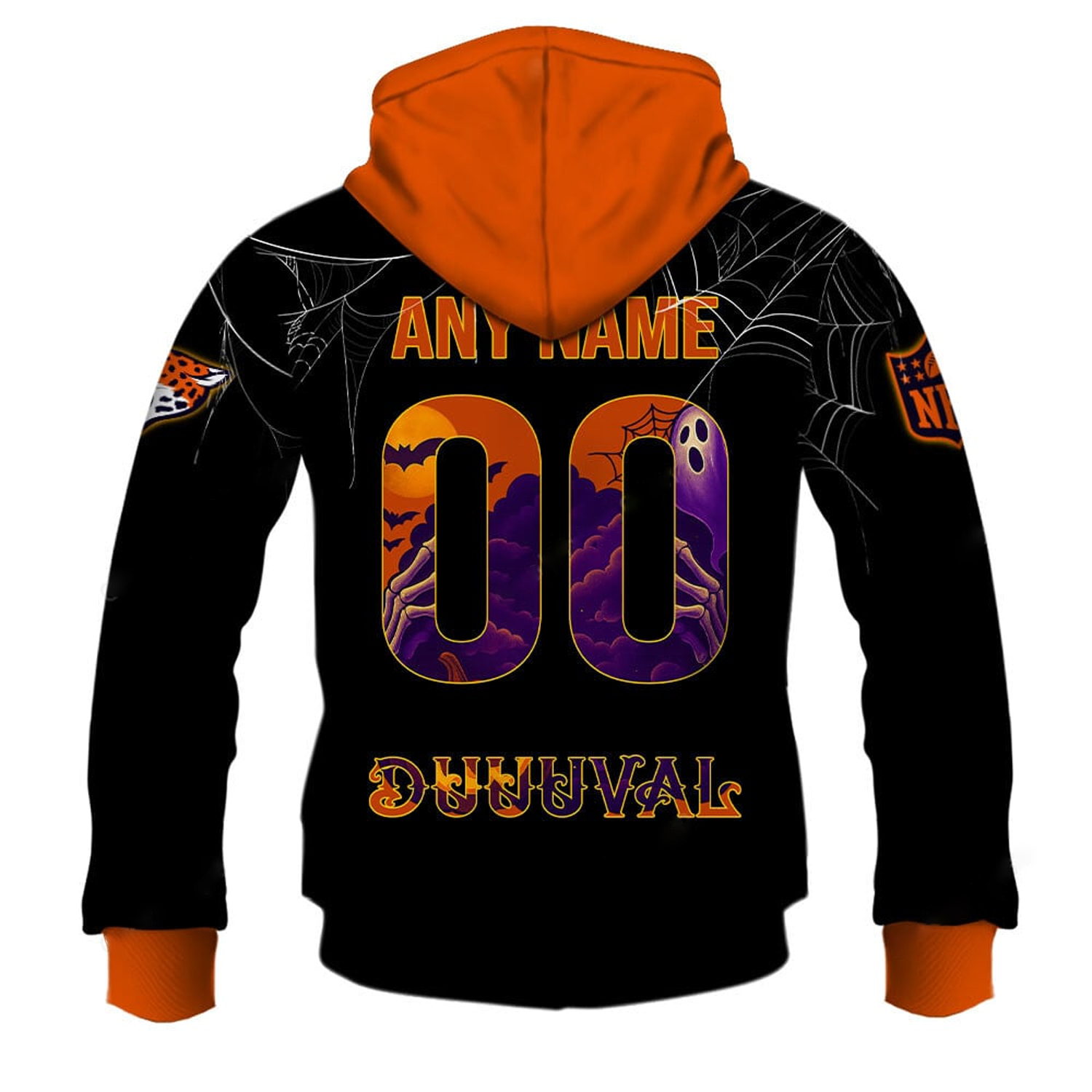 JAC X NFL Halloween Night 3D Shirt Secondary image