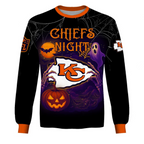 KC X NFL Halloween Night 3D Shirt