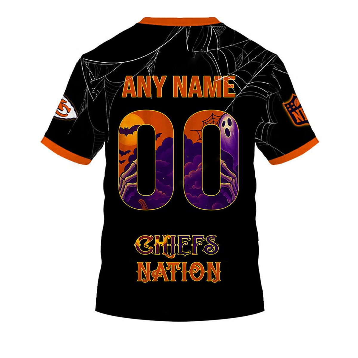 KC X NFL Halloween Night 3D Shirt