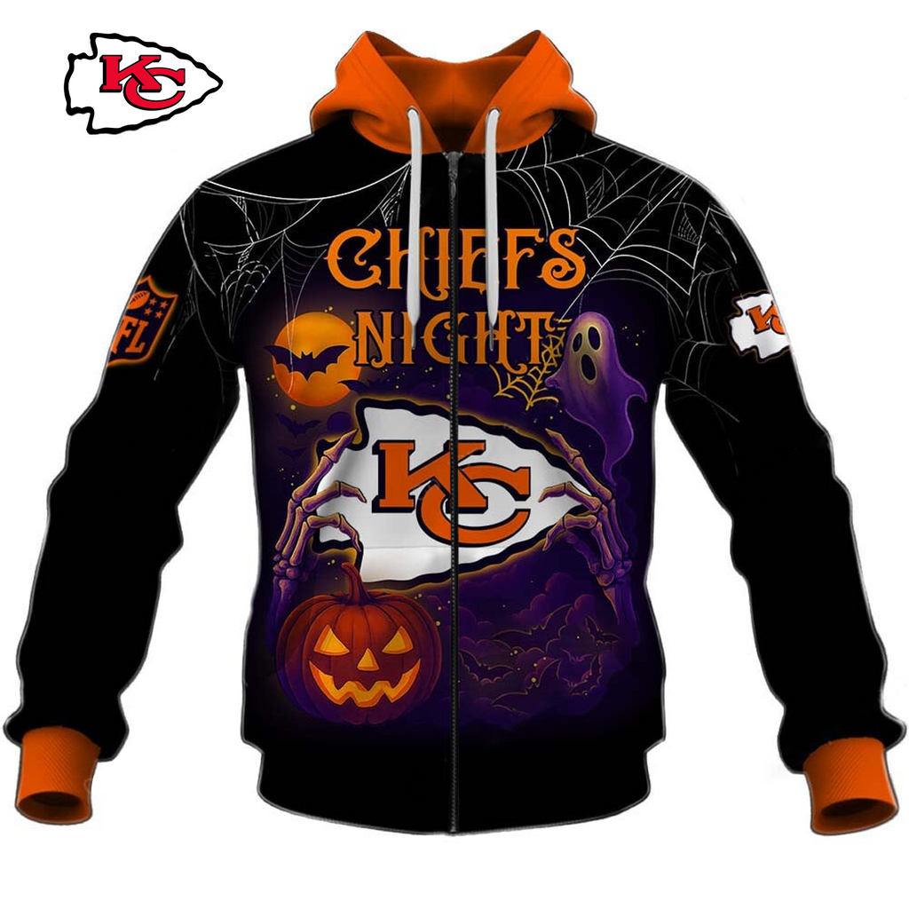 KC X NFL Halloween Night 3D Shirt