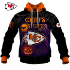 KC X NFL Halloween Night 3D Shirt