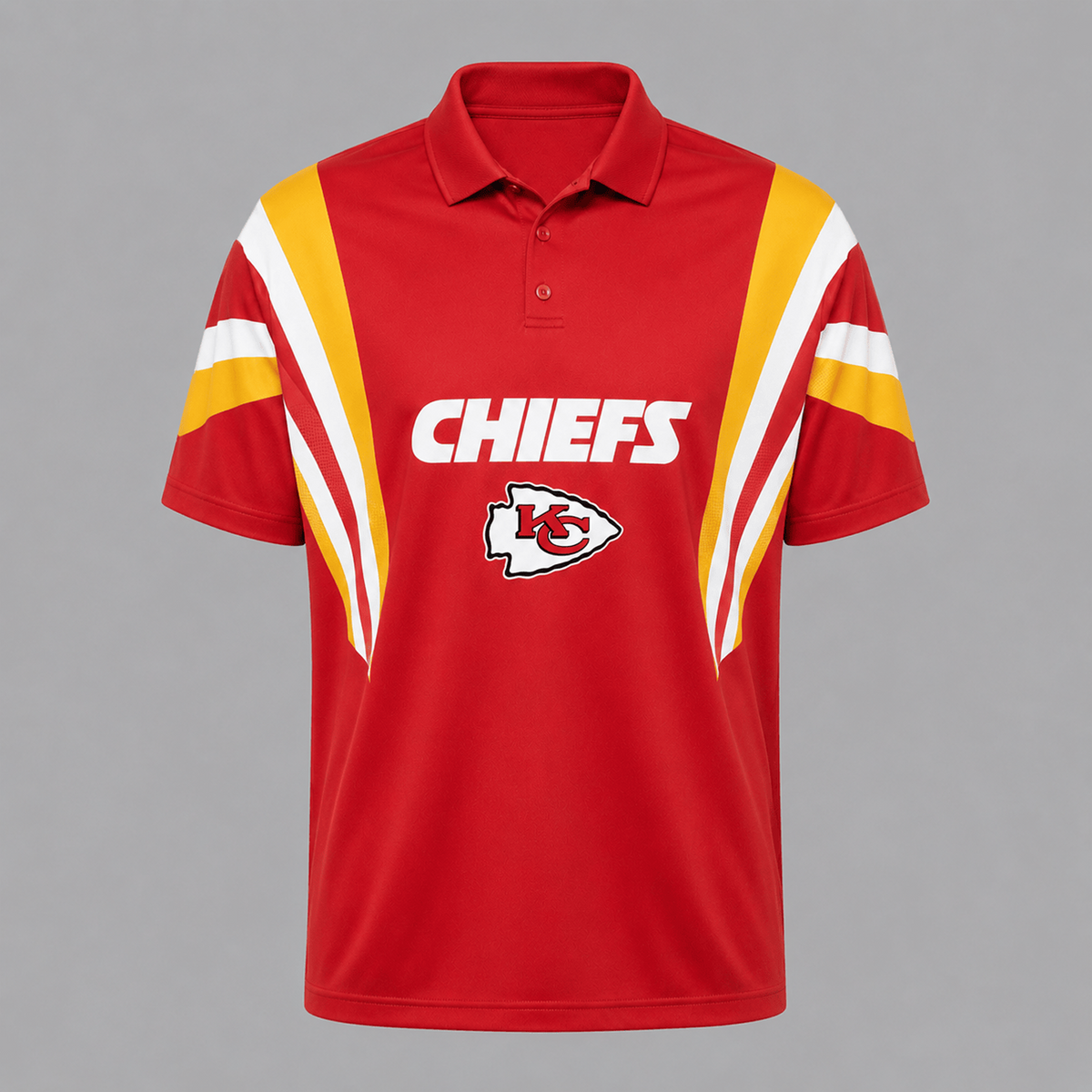 KC x NFL Sleeve Collared Sports Polo Shirt Main image