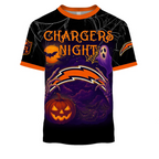 LAC X NFL Halloween Night 3D Shirt Custom Name For Fan