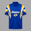 LAR x NFL Sleeve Collared Sports Polo Shirt