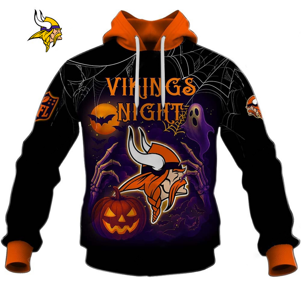 MIN X NFL Halloween Night 3D Shirt Custom Name For Fan
