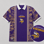 MIN x NFL Heritage Cityscape Polo Shirt for Loyal Fans