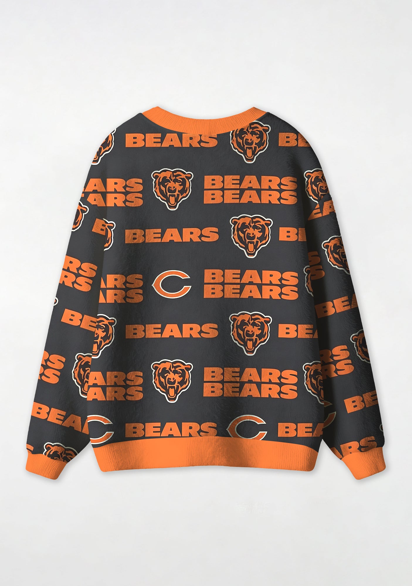 Chicago Bears Fan All Over Print Lightweight Cardigan Secondary image