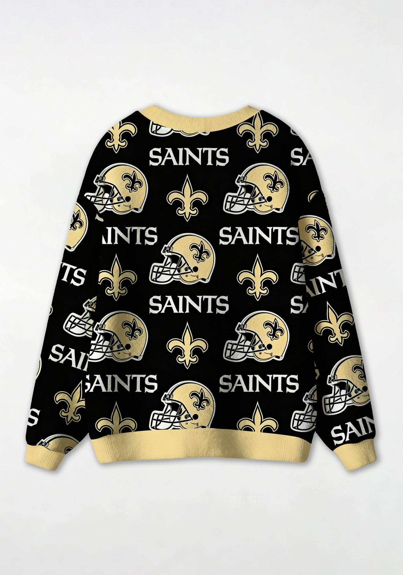 New Orleans Saints Helmet All‑Over Print Lightweight Cardigan Secondary image