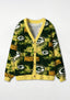 Green Bay Packers Distressed Camo All‑Over Print Lightweight Cardigan