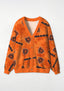 Chicago Bears Tie‑Dye All‑Over Print Lightweight Cardigan
