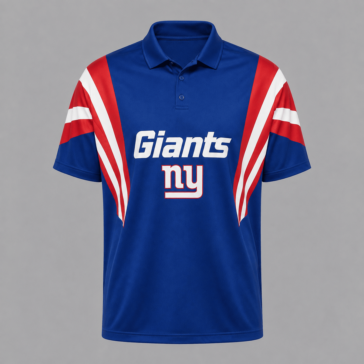 NYG x NFL Sleeve Collared Sports Polo Shirt Main image