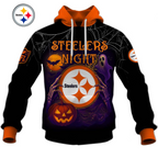 PIT X NFL Halloween Night 3D Shirt