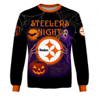 PIT X NFL Halloween Night 3D Shirt