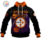 PIT X NFL Halloween Night 3D Shirt