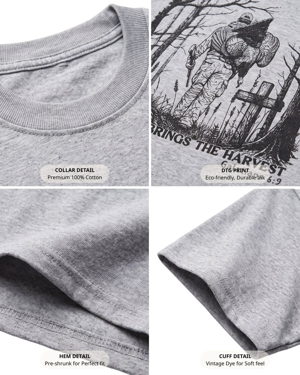 Patience Brings The Harvest T-shirt