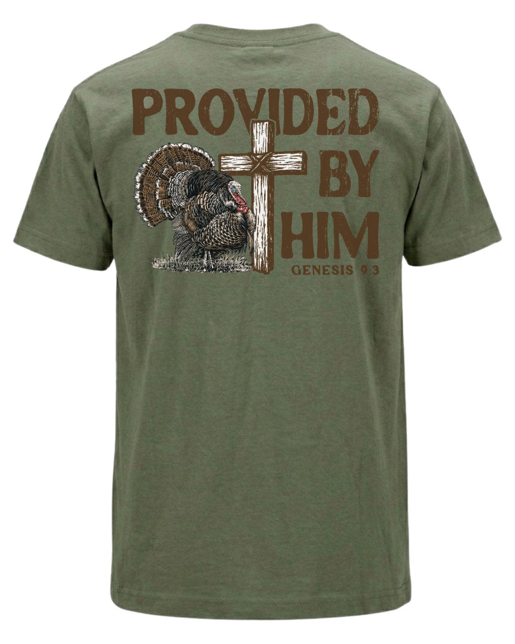 Provided By Him T-shirt