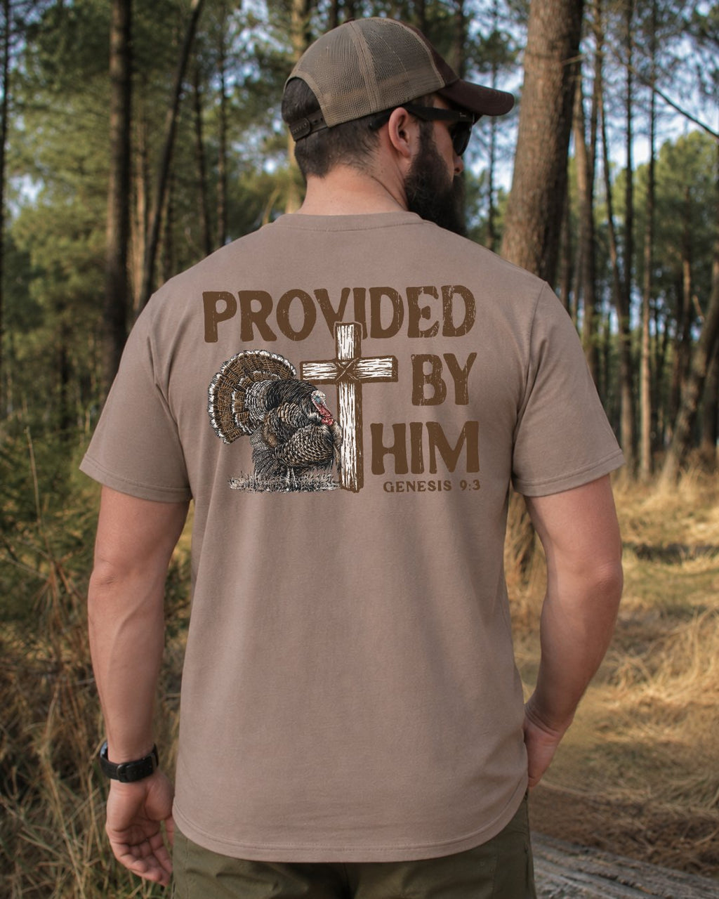 Provided By Him T-shirt