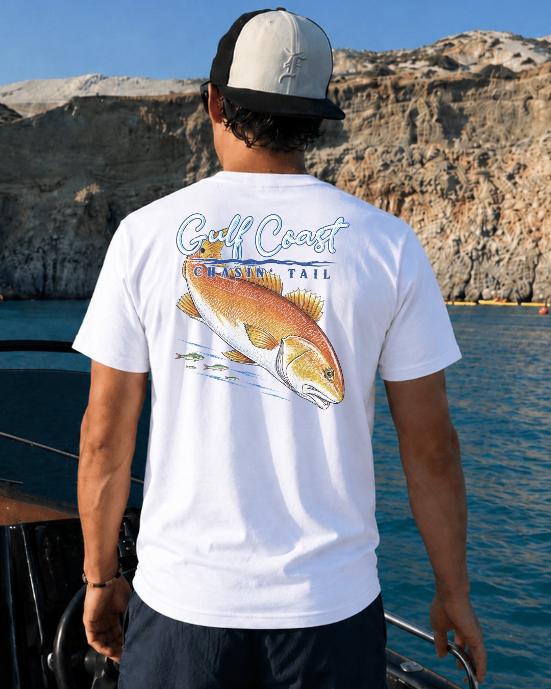 Redfish Chase Lifestyle T-shirt