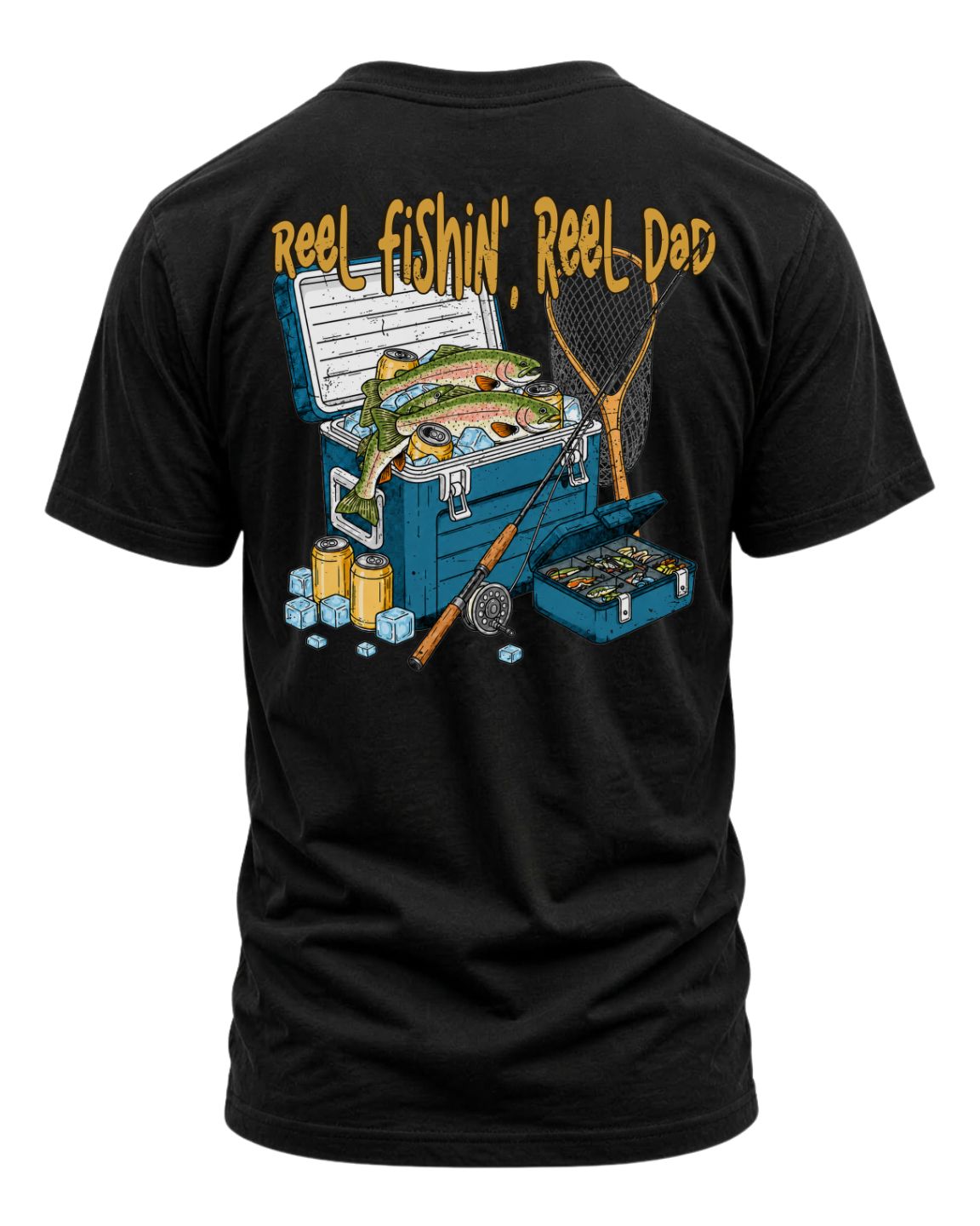 Reel Fishin’, Reel Dad T-shirt