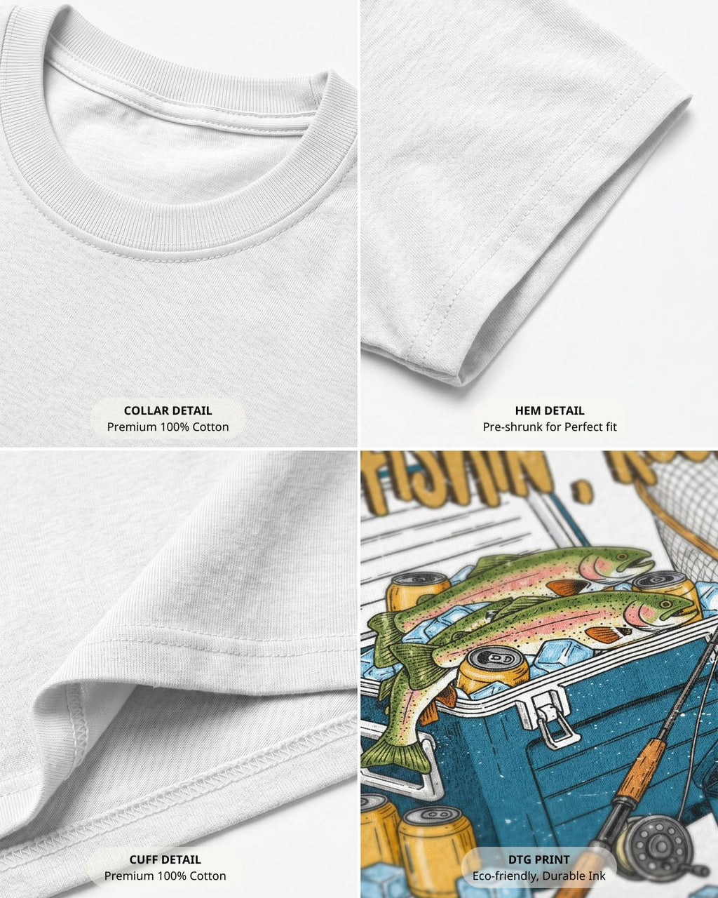 Reel Fishin’, Reel Dad T-shirt