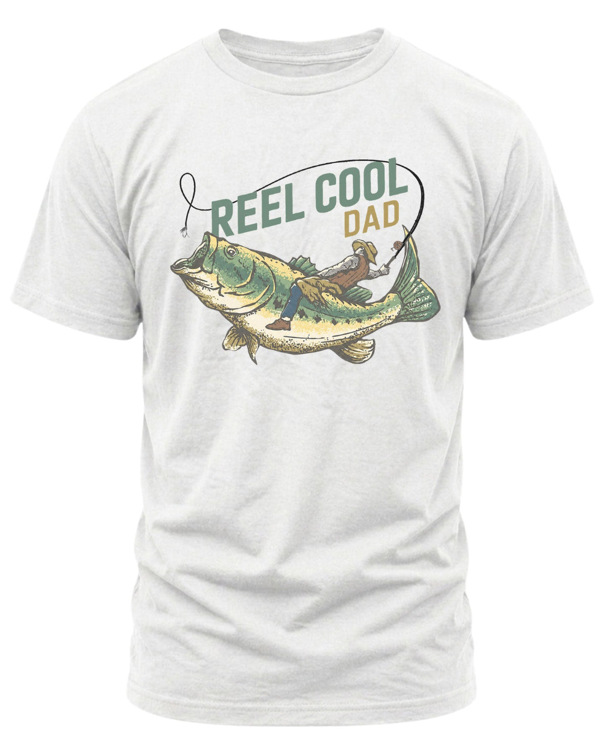 Reel Cool Dad T-shirt Main image