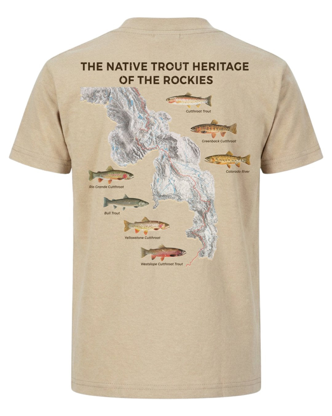 Rocky Mountain Native Trout Heritage T-shirt Main image