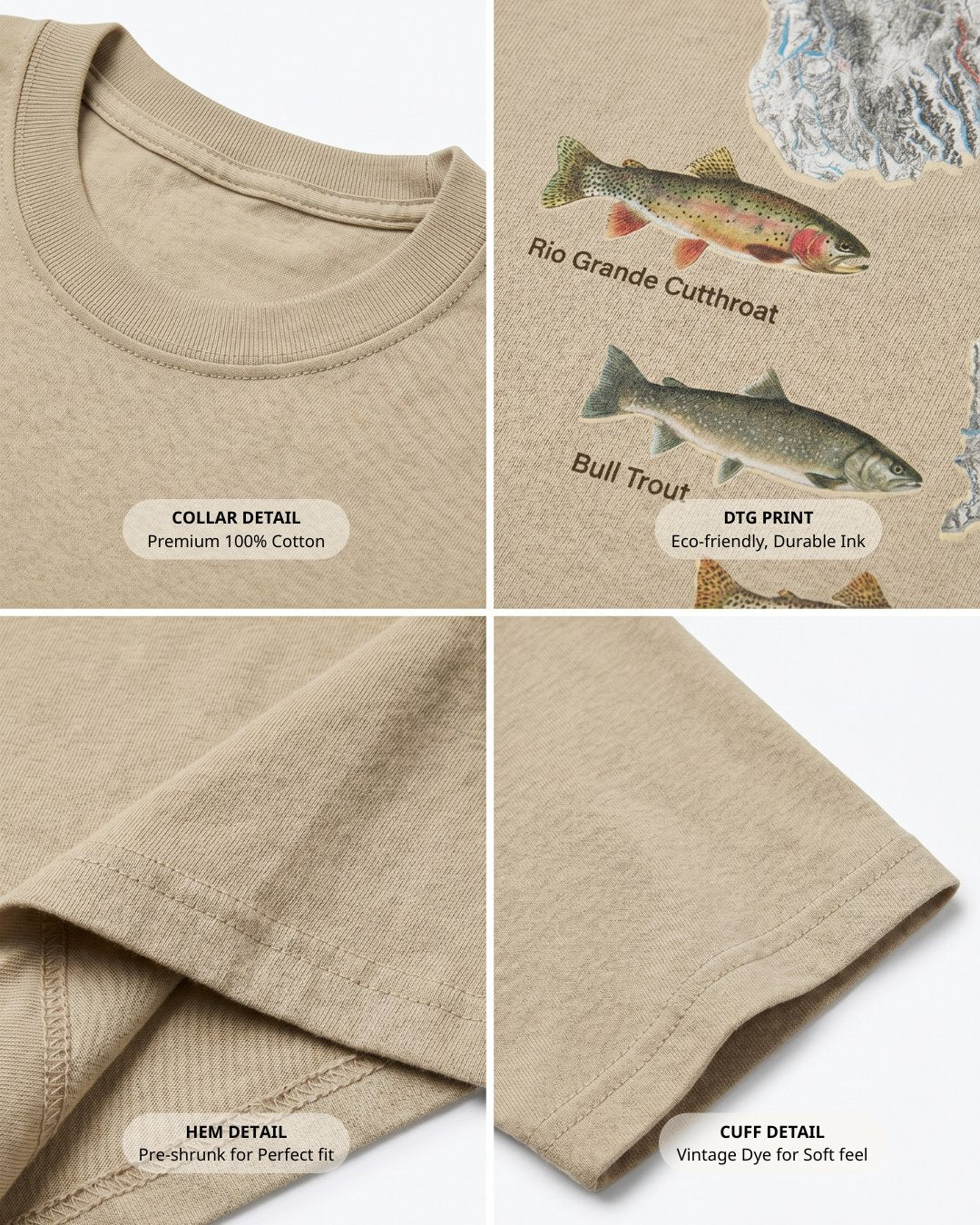 Rocky Mountain Native Trout Heritage T-shirt Secondary image