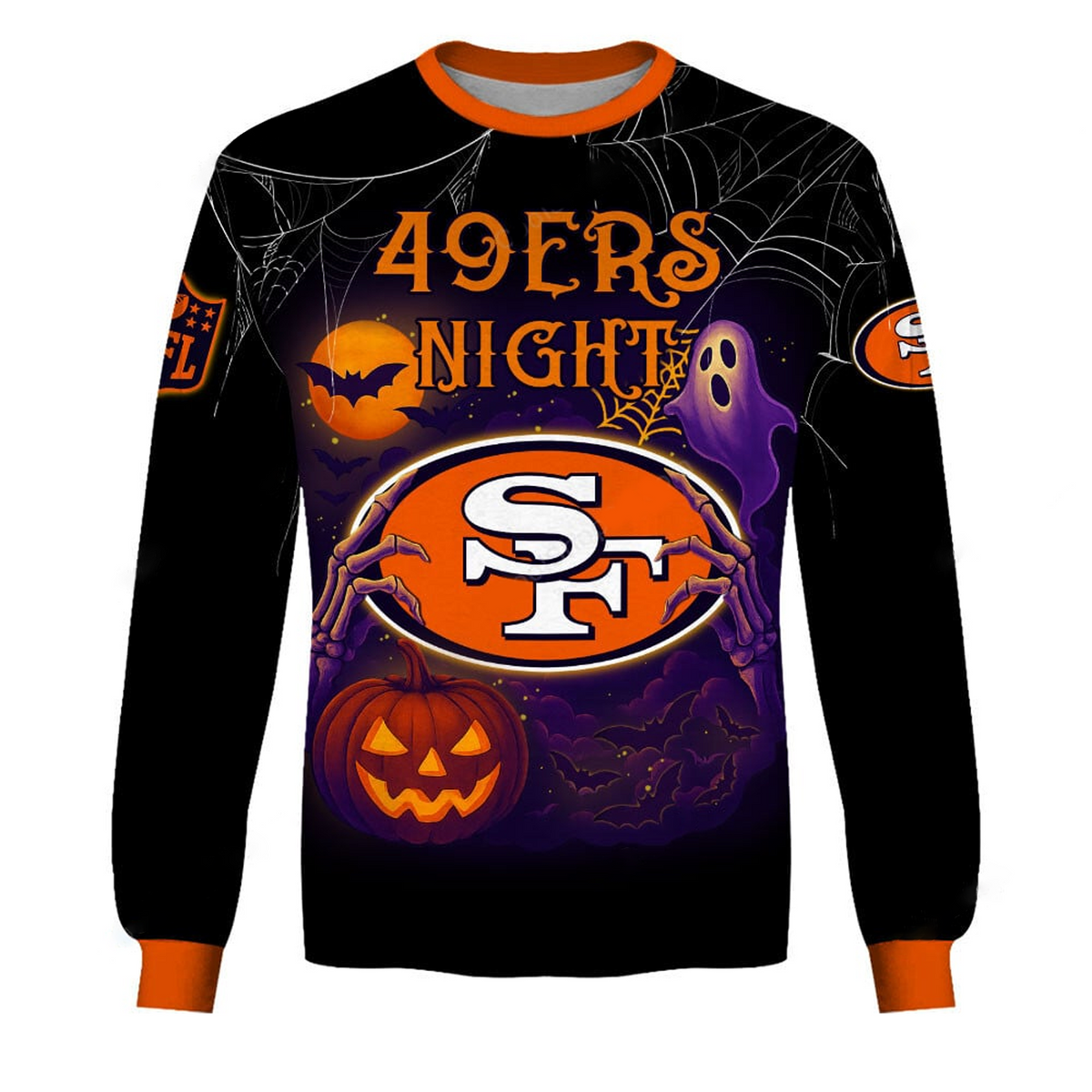 SF X NFL Halloween Night 3D Shirt