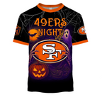 SF X NFL Halloween Night 3D Shirt