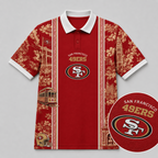 SF x NFL Heritage Cityscape Polo Shirt for Loyal Fans
