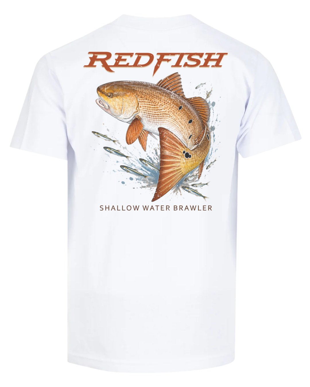 Shallow Water Brawler Redfish T-shirt Main image