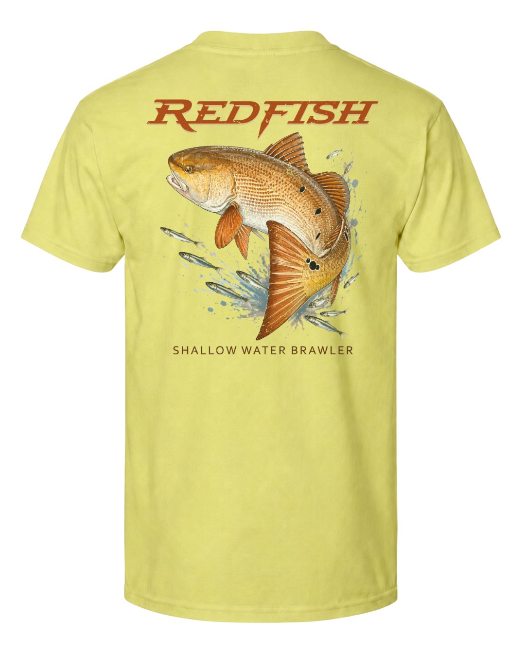 Shallow Water Brawler Redfish T-shirt