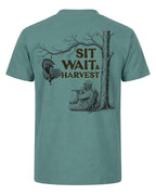 Sit, Wait And Harvest Turkey T-shirt