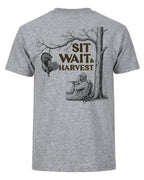 Sit, Wait And Harvest Turkey T-shirt